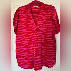 Shimmy Shake Top - Red